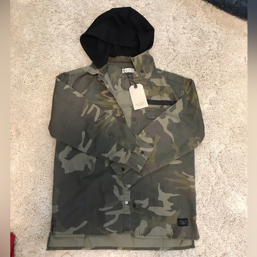 Green Zara Jacket for kids